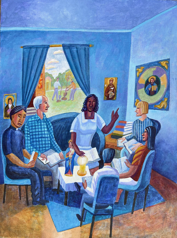 small group meeting home group