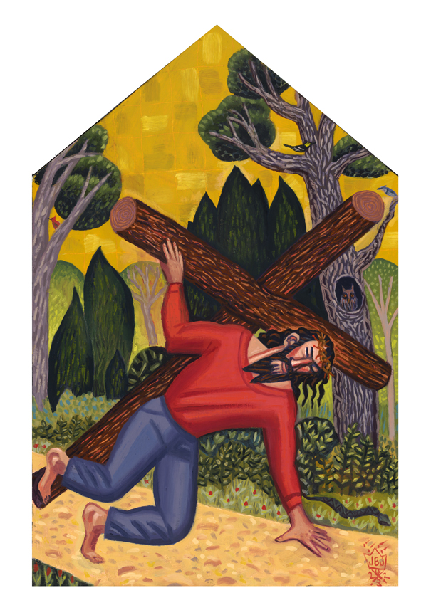 jesus falls a second time